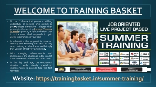 4 Weeks Summer Training in Noida | Project Based Summer Training in Noida | Industrial Based Summer Training in Noida