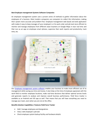 Best Employee management Systems Software Companies