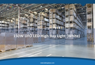 150W LED UFO High Bay Light (White)