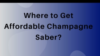 What Champagne Saber US Offers?