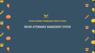 Online Attendance Management System