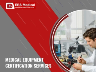 Medical Equipment Certification Services for Effective Biomed Servicing