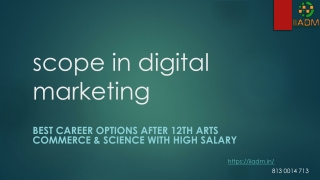 scope in digital marketing