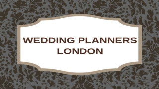 Wedding Planner London