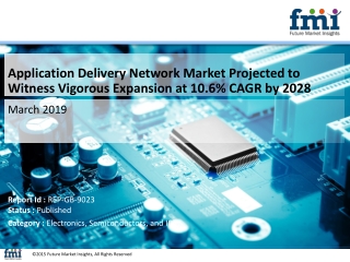Application Delivery Network Market Expected to Witness a Sustainable Growth over 2028