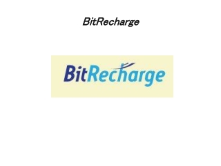 BITRECHARGE One for all cryptocurrency travel booking