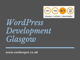 WordPress Development Glasgow