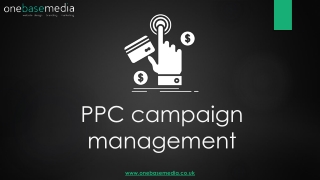 PPC campaign management