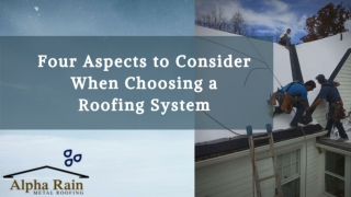 Efficient Roof's Prefabrication|Alpha Rain