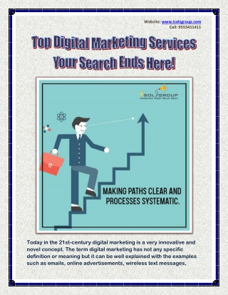 Top Digital Marketing Services - Your Search Ends Here!