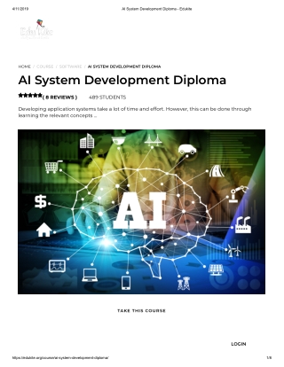 AI System Development Diploma - Edukite