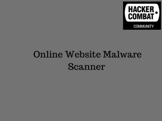 How to check your website for malware?