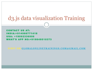 Data Visualization Training | D3.js online Training - GOT