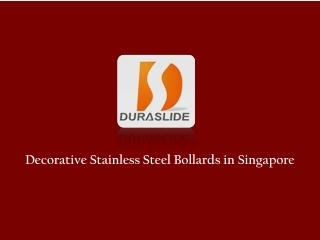 Stainless Bollards Singapore