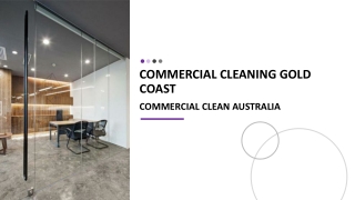 commercial cleaning gold coast