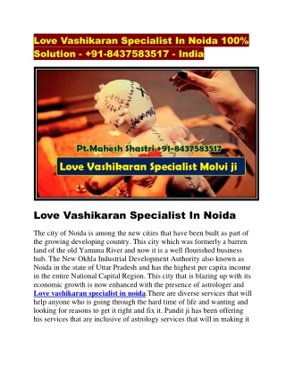 love vashikaran specialist in noida