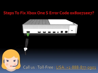 How to Fix Xbox One S Error Code 0x80072ee7?