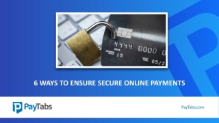 6 Ways to Ensure Secure Online Payments