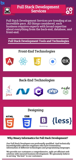 Full stack Development Services