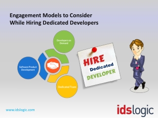 Engagement Models to Consider While Hiring Dedicated Developers