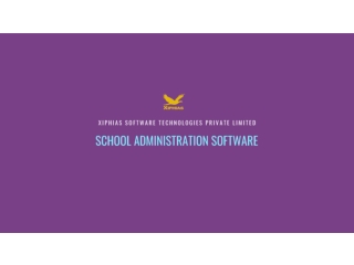 School Administration Software