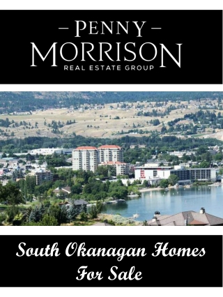 South Okanagan Homes For Sale