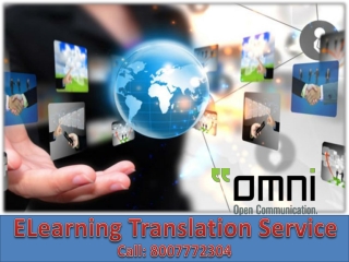 Professional ELearning Translation Service in Houston by Omni Intercommunications