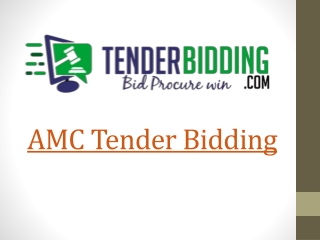 Ahmedabad Municipal Corporation Tenders