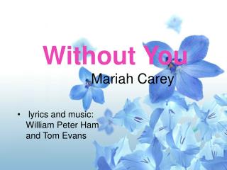 Without You Mariah Carey