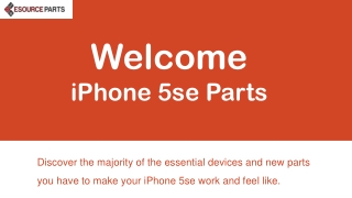 Best iPhone 5se Parts