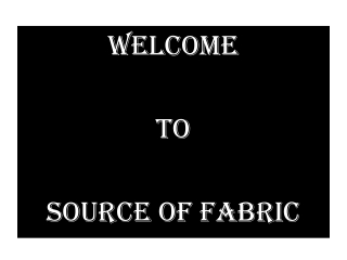 Best Wholesale Fabric Suppliers