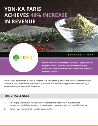 Yon-Ka Paris Achieve 48% Increase in Revenue Case Study