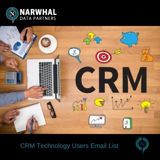 CRM Technology Users Email List | Narwhal Data Partners