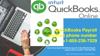 QuickBooks Payroll support phone number 1-855-236-7529 USA AND CANADA