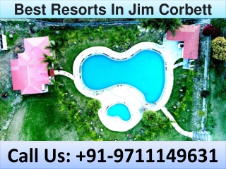 Best Resorts In Jim Corbett