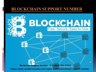 Blockchain Support Number