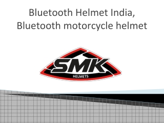 Best Bluetooth Helmet India, Bluetooth Motorcycle Helmet | SMK Helmets