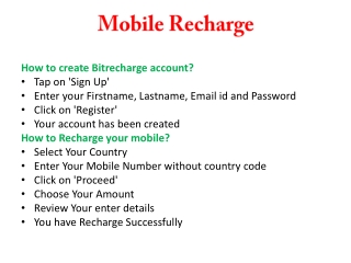 BITRECHARGE One for all cryptocurrency travel booking