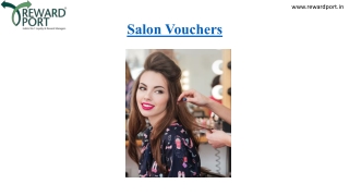 Salon Vouchers