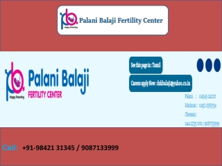 Cheap and Best Fertility Center In Chennai