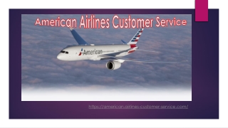 Welcome to American Airlines Customer Service flight ticket booking