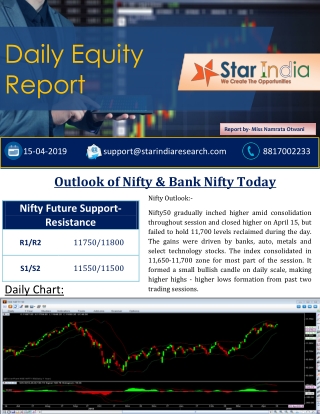 Daily Equity Market Report