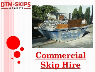 Commercial Skip Hire