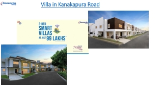 Villa in Kanakapura Road