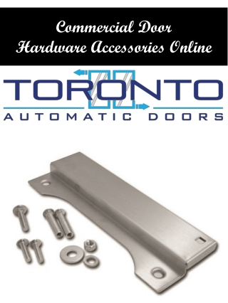 Commercial Door Hardware Accessories Online