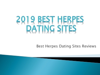 Best Herpes Dating Sites | Living With Herpes