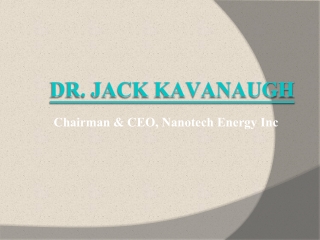 Jack Kavanaugh Contributes His Enormous Skills in Social Welfare