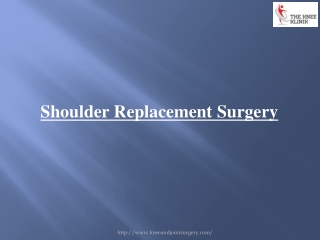 Shoulder Replacement Surgery | Surgeon In Pune | Thekneeklinik
