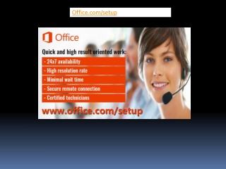 Office Setup | Download and Install Office - office.com/setup