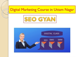 Digital Marketing Course in Uttam Nagar